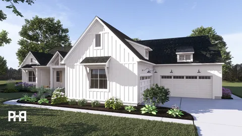 The Sycamore house plan, exterior view 3